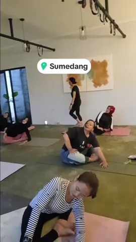 Kapha Yoga at Amala Sanctuary Sumedang ✨ thank you ladies ❤️ #yoga #yogaclass #yogini #yogateacher #namaste 
