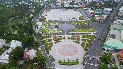 P5: Công viên Bác Hồ TP.Sa Đéc#xuhuong #flaycam4k #djimini3pro 