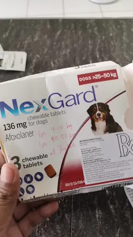 Nexgard afoxolaner chewable tablets , protect your babies para iwas blood parasite #nexgardafoxolaner #Nexgard