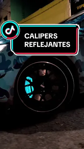 Instalación de calipers reflejantes  #parati #calipersreflejantes #nuevasinstalaciones #papswraps #mrblue #viral #tiktok 