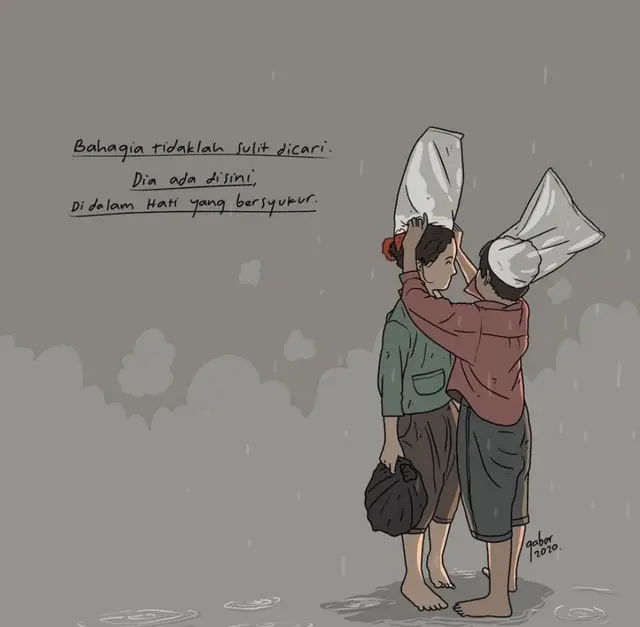 Ilustrasi&Qoutes karya @banggaber_official   #terimakasihyaallah #jadikankamihambaygselalubersyukur #berikamirahmatmuyaallah #ampunikamiyaallah #yaallahberikamirasasabar #yaallahberikamirasasyukur #terimakasihyaallah #selfreminderquotes #selfreminder 