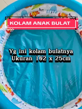 Kolam anak bulat ukuran 102×25 cm #kolamanak #kolambulat #kolamrenang #swimmingpool #kolammandianak #kolammandibola #viral #fyp #fypシ 