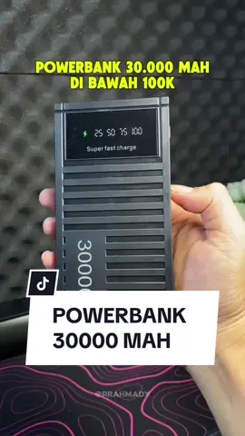 Powerbank Lentiven 30000 mAh. Desainnya ala kontainer, fast charging harganya dibawah 100k aja. #powerbank #Lentiven  #lentivenpowerbank #powerbank30000mah