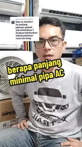 Membalas @woiiatha berapa minimal panjang pipa AC standart #ac #pipaac #pasangac #paketmaterialac #aksesorisac #shopmaster 