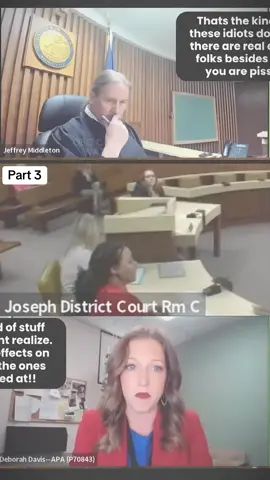 JUDGE MIDDLETON SENTENCES TOTALLY UNREPENTANT 