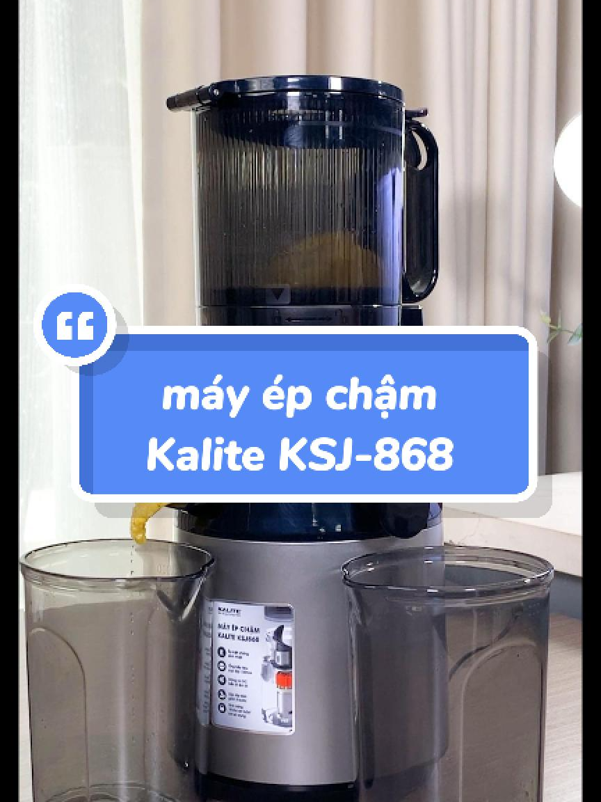 Review máy ép chậm KALITE KSJ-868 #KALITE #KALITEVIETNAM #GIADUNG #NOICHIENHOINUOC