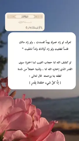 إِنَّا كُلَّ شَيْءٍ خَلَقْنَاهُ بِقَدَرٍ ❤️‍🩹 #اكتب_شي_توجر_عليه #كي_لانهجر_القرآن  #آية_وعبرة #ذكر_الله  #قصص_دينيه#قران #قران_كريم 