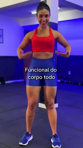 Funcional do corpo todo! 👊🏽 ❎3 rounds ➡️45 seg. cada  ⏰15 seg. de descanso entre os exercícios e 1 minuto cada round. . . . . . . #treinofuncional #treinoemcasa #metodofitpower