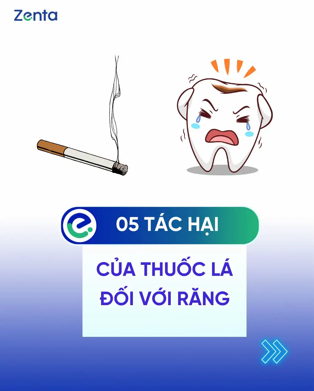 05 Tác hại của thuốc lá đối với răng #trongrangimplant #zenta #bocrangsu #niengrang #nhakhoazenta 