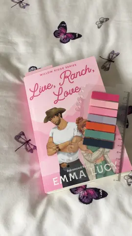 Happy release day!!! @emmalucyauthor 🤠💖 I’m so excited for everyone to fall in love with this book and the characters as much as I did!! 🥹🤭 #liveranchlove #startanewbookwithme #startabookwithme #startanewbook #fypbooktok #books #book #reading #BookTok #booktoker #romancebooks #BookRecommendations #bookrecs #romancereader #romcombookrecs