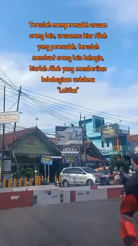 nikmati perjalananmu, meski perlahan tapi sampai ke tujuan🤲