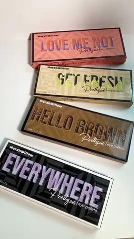 udah punya koleksi pretty me eye palette yang shade apa nih wilovers? 🩷 #marshwillow #eyeshadow #eyepalette #makeup 