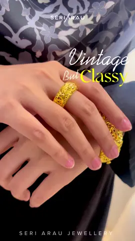 Gelang tangan & cincin pahat jawa ✨  #pahat #pahatjawa #cincin #cincinpahat #emas916 #emas #finejewelry #emasmurah #gelang #gelangtangan 