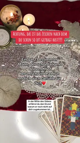 Achtung! Das ist das Zeichen, auf das du so sehnsüchtig gewartet hast❤️ #kartenlegen #tarotkarten #tarotreading #tarot #psychic #botschaft #spiritualtiktok #foryou #fyp #fy #dailytarot #manifestation #foryoupage #4u #viral #spiritualität #spirituality #deutsch #witchtok #psychicreading 