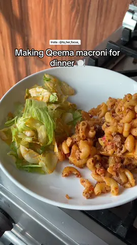 Qeema macronis for dinner 🍽️ #EasyRecipe #foodies #foodasmr #tiktokviral 
