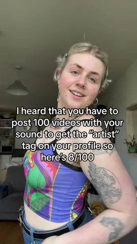 Heard through the grapevine that this is how you get the “artist” tag on your profile so you best belive imma jump on this 😌 - praying that it works 🤷🏼‍♀️ #newmusic #songofthesummer #altmusic #getreadywithme #outfit #neurodivergent #WomenOfTikTok 