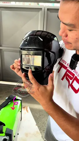 Murang Automatic Darkening Glass Welding Mask | Lufet #weldingmask #lycopher #welding 