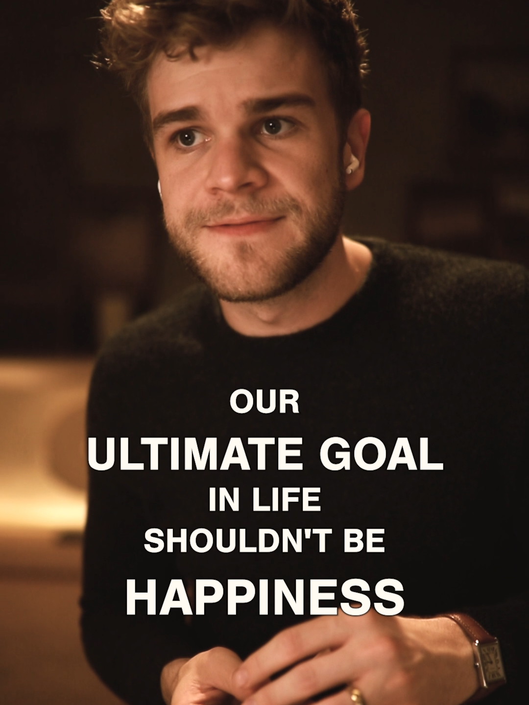 Think about it: We face many situations that don’t bring us happiness simply because they hold deep significance to us, because they're important to us. So what if we shifted our focus from constantly seeking happiness to engaging deeply with what truly matters to us? #happiness #goalinlife #meaningfullife #happy #challenges #happylife