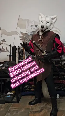 Ryansword katana unboxing and first impressions #unboxing #sword #samuraisword #katana #fursuit #furryfandom #fursuiter #furriesoftiktok #furry #furrycommunity #fyp #foryou #foryoupage #fypシ 
