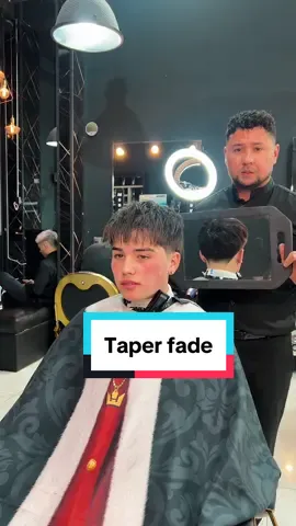 Taper fade  #asmr #hair #cute #fade #chile #barber 