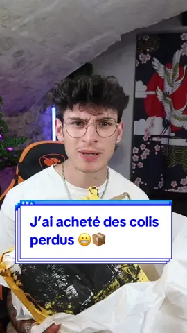 J’ai acheté des colis perdus et… 😬😭 #foryoupage #fyp #pourtoi #funny #humour #drole 