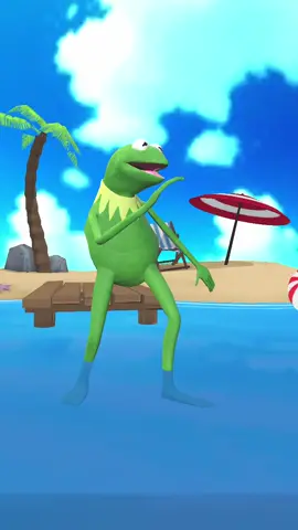 Kermit Dancing #family #animation #muppets #kermit #dance #movie #trending #follow #fyp 