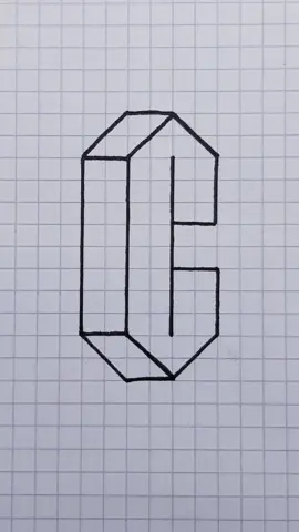 how to draw 3D  ( S and C ) 😉 #draw #drawing #3d #3ddrawing #3dart #art #artist #foryou #foryoupage #fyp #how #viral #illusion #tiktok #mostafamkmk #howdraw #S #c 
