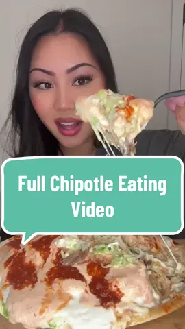 Chipotle full eating video 😋🔥 I took some more bites but didn’t want it to be too long 😆💓 when I tell yall this bowl was soooo yummy 😍 @Chipotle  #eatwithme #mukbang #mukbangeatingshow #eatingasmr #foodasmr #mukbangasmr #asmreating #reels #viral #instareels #eatingshow #eatingshowasmr #eatingsounds #mukbangs #mukbangvideo #letseat #watchmeeat #eatingsounds #crunchy #creatorsearchinsights #tiktok #crunchyasmr #eating #eatingsound #eatingsoundsmukbang #sourcream #tiktokviral #trend #chipotle #chipotlebowl #spicyfood #spicy #spicyfoodmukbang #spicymukbang #burrito #chipotlemukbang 