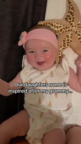Capri Ella, you will always have the most special middle name because it came from her 🥹❤️ #babygirl #pregnant #prenancyannouncment #babynames 