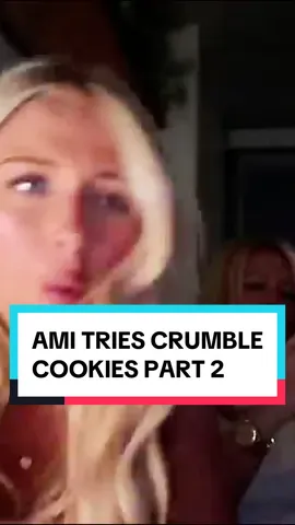 Ami rates crumble cookies part 2 #amicharlize #kacijay #graceconder #tallulahmetcalfe #crumblecookie #fyp 