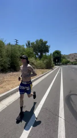 See ya tomorrow 🤘🏼 @Travis Barker #run #Running #5K #drummer #travisbarker #travisbarker