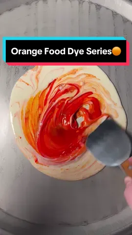 Orange Food Dye Series Marathon! Follow so you don’t miss the next series #icecreamrolls #series #viral #fypage 