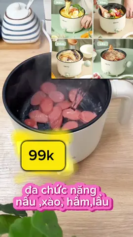 nồi lẩu mini đa chức năng nấu,xào,hấp ,lẩu#noilaudanang #noilaumini #noilaudien #noilau#hottrend #thinhhanh 