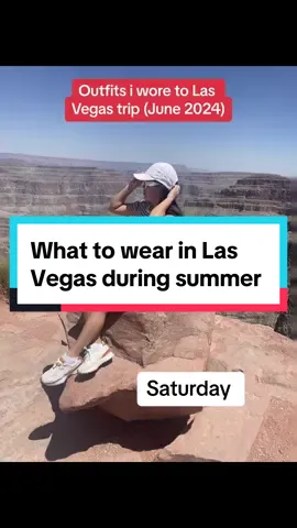 What to wear when you go to Las Vegas during Summer 😃 #lasvegas #OOTD #week #vegas #fypシ゚viral 