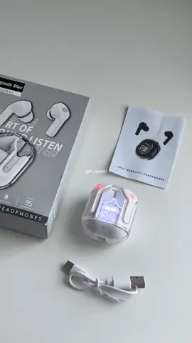 Ultrapods Max Wireless Bluetooth ( got mine n white 🤍 ) dahlah cantik, quality pun nais tau 😮‍💨🤚 #earphones #earbuds #ultrapodsearbuds #unboxing #wirelessearphone #earphonestudent #earphonemurah 