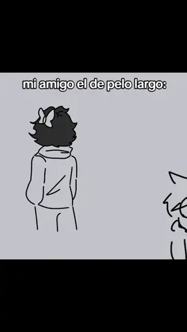 puede hasta hacerle trencitas jsjsjs #fyppppppppppppppppppppppp #fyp #amigos #humor 