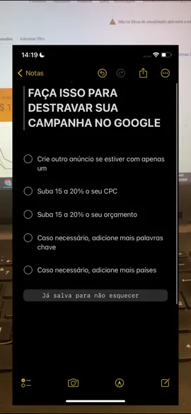Campanha travada no Google? Faça isso para destravar #googleads #hotmart #afiliados #marketingdigital