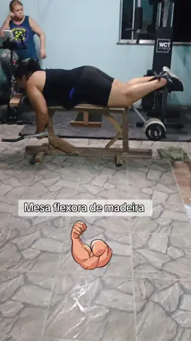 #academiaemcasa #treinoemcasa #treinoemfamilia #mesaflexora #emagrecimento #