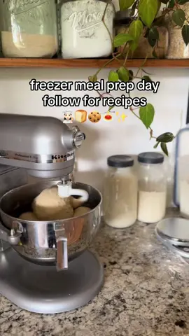 #freezermeals#sourdough #sourdoughbread #mealprep#sahmsoftiktok #bakingcorner #momswhobake 