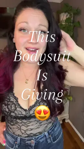 This bodysuit is checking all the boxes for me!! Grab it below, deff size up one! I am in between a M-L and I feel like I could have used an XL!! #plussize #midsize #womensfashion #midsizequeen #bodysuit #shapewear #lacebodysuit #tiktokshopsummersale #dealsforyoudays 