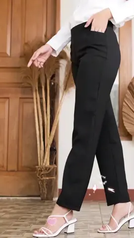 Celana Kerja Wanita Resleting Kancing Nyaman Turun harga menjadi Rp60.000 #celanakerjawanita #celanawanitaformal #celanakantorwanita #celanakerjawanita #celanabahanwanita 