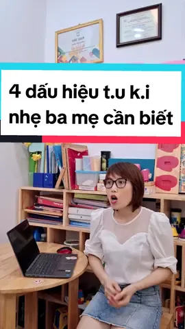 4 dấu hiệu t.u k.i nhẹ mà ba mẹ cần lưu ý! #canthiepsom #xh #daycon #newskyward #cohiencanthiep #tremamnon #tretukytangdong #huongdan 