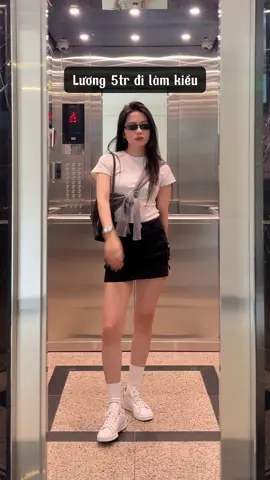 Mỗi ngày đi làm là một ngày zuiiii #OOTD #ngatrik #phoidoxinh #outfitideas 
