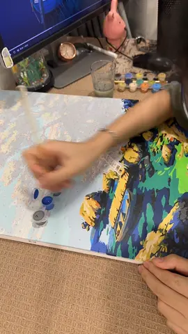 Bao đã mấy bà ưiiiii #decor #totranh #totranhsohoa #tranhsohoa #tomau #tranh #fypシ 