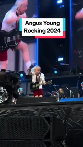 Angus Young - 2024 Still kicking dust.... #ACDC #Angusyoung #Guitar #rock #GreatVibes #Happy #rockmusic 