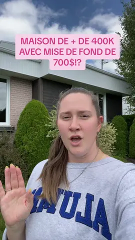 Une maison de + de 400k avec une mise de fond de 700$!? 🤯 #fyp #tiktokquebec #quebectiktok #marketingdigital #digitalmarketing #mrr 