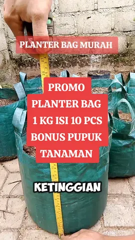 planter bag murah banget 1 kg isi 10 bonus pupuk tanaman, bahan nya tebal jahitannya rapih, udah tahan terhadap cuaca tropis #promoguncang77 #planterbag #planterbagmurah  #berkebunhappy #berkebun #berkebundirumahaja  #menanamdirumah #shopmaster 