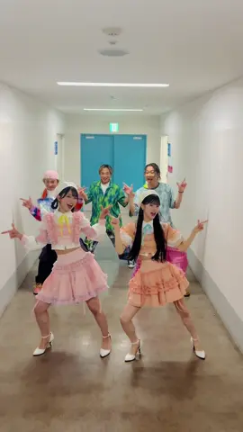 #DAPUMP さんと🎧🎪 『恋　詰んじゃった』一緒に踊っていただきました🕺❤️‍🩹 #ISSA さん @ISSA from DP  #KIMI さん @kimi_da_pump  #TOMO さん @TOMO(DA PUMP)  ありがとうございました🤍𖤐˒˒* みなさんも踊ってみてね🩰 @DA PUMP  #恋詰んじゃった #恋つん #山内瑞葵 @zukky_48  #八木愛月 @AKB48 研究生 