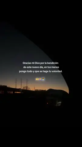#parati #Viral #diosesbueno  Gracias  mi Dios  por este nuevo día todo te lo dejo en tu manos y que haga tu voluntad🙌🥺❤️‍🩹