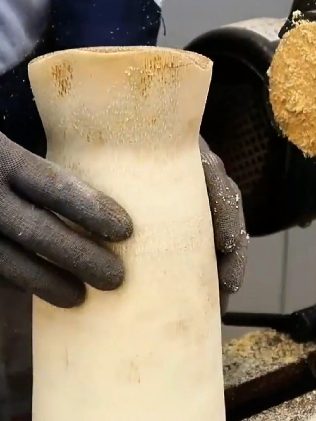 Asmr Bambo Formating (7) #viral #fyp #grow #work #wood #cutting